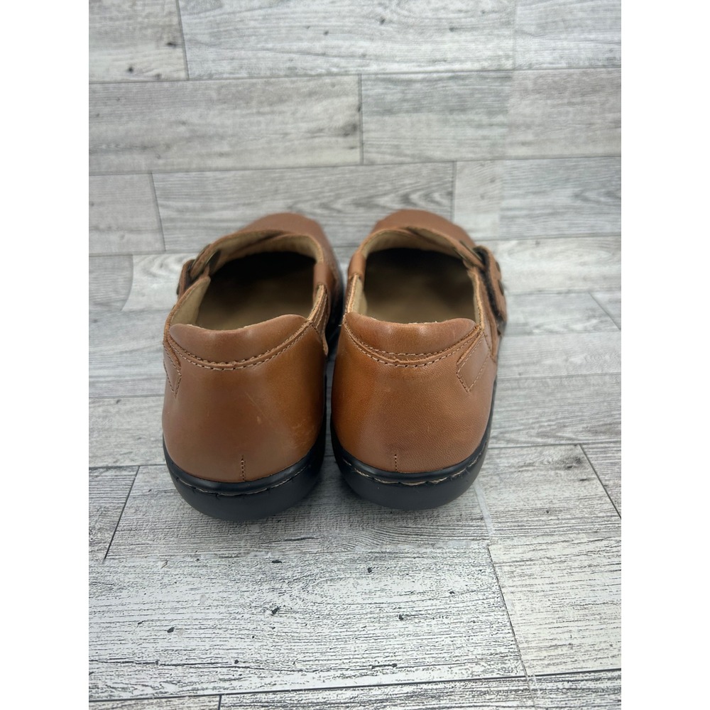 Clarks Brown Leather Mary Jane Shoes Comfort Flats 26069125 Women Size 8M - Picture 7 of 13